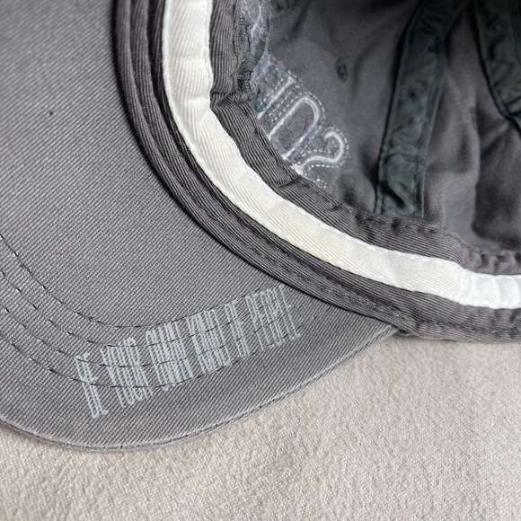 Southern People‎ Hat Womens Gray Strapback Cap Embroidered We People New Orleans - Picture 8 of 12